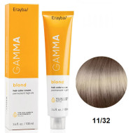 Erayba Gamma Blond Стійка крем-фарба для волосся_11/32 перломутрово-золотистий екстра-світлий блонд 100мл Erayba Gamma Blond Стійка крем-фарба для волосся_11/32 перломутрово-золотистий екстра-світлий блонд 100мл