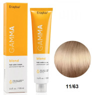 Erayba Gamma Blond Стійка крем-фарба для волосся_11/63 спеціальний блондин 100мл Erayba Gamma Blond Стійка крем-фарба для волосся_11/63 спеціальний блондин 100мл