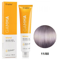 Erayba Gamma Blond Стійка крем-фарба для волосся_11/80 фіолетовий екстра-світлий блонд 100мл Erayba Gamma Blond Стійка крем-фарба для волосся_11/80 фіолетовий екстра-світлий блонд 100мл