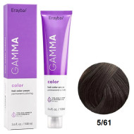 Erayba Gamma Color Стійка крем-фарба для волосся_5/61 100мл Erayba Gamma Color Стійка крем-фарба для волосся_5/61 100мл