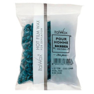 ItalWax Pour Homme Barber Edition Hot Film Wax_Гарячий плівковий віск у гранулах для чоловіків 100гр