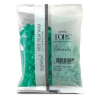 ItalWax TOPline Film Wax_Гарячий плівковий віск у гранулах преміумкласу Смарагд / Emerald 100гр