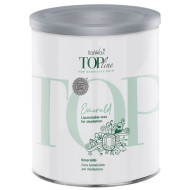 ItalWax TOPline Теплий віск для депіляції преміумклас у банці Смарагд / Emerald 800мл_