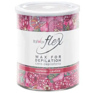 ItalWax Flex Теплий комбінований віск для депіляції у банці Малина / Raspberry 800мл_ ItalWax Flex Теплий комбінований віск для депіляції у банці Малина / Raspberry 800мл_