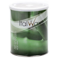 ItalWax Теплий віск для депіляції у банці Алое / Aloe 800мл_
