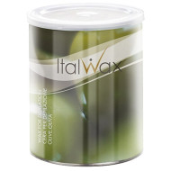 ItalWax Теплий віск для депіляції у банці Олива / Olive 800мл_