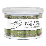 ItalWax Flex Теплий комбінований віск для депіляції у банці Водорослі / Algae 400мл_ ItalWax Flex Теплий комбінований віск для депіляції у банці Водорослі / Algae 400мл_