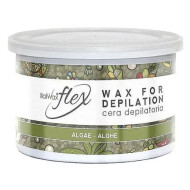 ItalWax Flex Теплий комбінований віск для депіляції у банці Водорослі / Algae 400мл_ ItalWax Flex Теплий комбінований віск для депіляції у банці Водорослі / Algae 400мл_