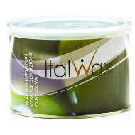 ItalWax Теплий віск для депіляції у банці Олива / Olive 400мл_
