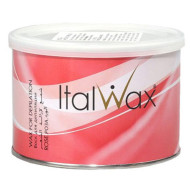 ItalWax Теплий віск для депіляції у банці  Троянда / Rose 400мл_
