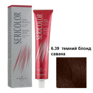 Brelil Sericolor Стійка крем-фарба для волосся_6.39 темний блонд савана 100мл Brelil Sericolor Стійка крем-фарба для волосся_6.39 темний блонд савана 100мл