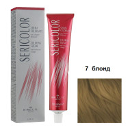 Brelil Sericolor Стійка крем-фарба для волосся_7 блонд 100мл Brelil Sericolor Стійка крем-фарба для волосся_7 блонд 100мл