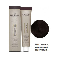 Brelil Colorianne Prestige Стійка крем-фарба для волосся_5-30 світло-каштановий золотистий 100мл Brelil Colorianne Prestige Стійка крем-фарба для волосся_5-30 світло-каштановий золотистий 100мл