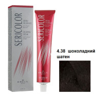 Brelil Sericolor Стійка крем-фарба для волосся_4.38 шоколадний шатен 100мл Brelil Sericolor Стійка крем-фарба для волосся_4.38 шоколадний шатен 100мл