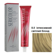 Brelil Sericolor Стійка крем-фарба для волосся_8.0 інтенсивний світлий блонд 100мл Brelil Sericolor Стійка крем-фарба для волосся_8.0 інтенсивний світлий блонд 100мл