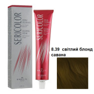 Brelil Sericolor Стійка крем-фарба для волосся_8.39 світлий блонд савана 100мл Brelil Sericolor Стійка крем-фарба для волосся_8.39 світлий блонд савана 100мл