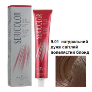 Brelil Sericolor Стійка крем-фарба для волосся_9.01 натуральний дуже світлий попелястий блонд 100мл