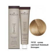 Brelil Colorianne Prestige Стійка крем-фарба для волосся_10-32 супер світлий бежевий блондин 100мл Brelil Colorianne Prestige Стійка крем-фарба для волосся_10-32 супер світлий бежевий блондин 100мл