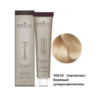 Brelil Colorianne Prestige Стійка крем-фарба для волосся_100-32 платиново-бежевий суперосвітлювач 100мл Brelil Colorianne Prestige Стійка крем-фарба для волосся_100-32 платиново-бежевий суперосвітлювач 100мл