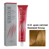 Brelil Sericolor Стійка крем-фарба для волосся_9.32 дуже світлий бежевий блонд 100мл Brelil Sericolor Стійка крем-фарба для волосся_9.32 дуже світлий бежевий блонд 100мл