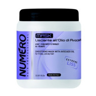Brelil Numero Smoothing Mask With Avocado Oil Розгладжуюча маска для волосся з маслом авокадо 1000мл