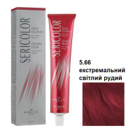 Brelil Sericolor Стійка крем-фарба для волосся_5.66 екстремальний світлий рудий 100мл Brelil Sericolor Стійка крем-фарба для волосся_5.66 екстремальний світлий рудий 100мл