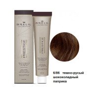Brelil Colorianne Prestige Стійка крем-фарба для волосся_6-86 темно-русявий шоколадний паприка 100мл Brelil Colorianne Prestige Стійка крем-фарба для волосся_6-86 темно-русявий шоколадний паприка 100мл
