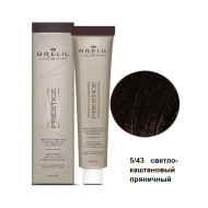 Brelil Colorianne Prestige Стійка крем-фарба для волосся_5-43 світло-каштановий пряниковий 100мл Brelil Colorianne Prestige Стійка крем-фарба для волосся_5-43 світло-каштановий пряниковий 100мл