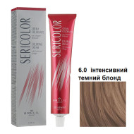 Brelil Sericolor Стійка крем-фарба для волосся_6.0 інтенсивний темний блонд 100мл Brelil Sericolor Стійка крем-фарба для волосся_6.0 інтенсивний темний блонд 100мл
