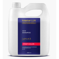 Master LUX Post-Color Shampoo_Шампунь кислотний після фарбування та освітлення 3000мл Master LUX Post-Color Shampoo_Шампунь кислотний після фарбування та освітлення 3000мл