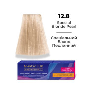 Master LUX Стійка крем-фарба для волосся_12.8 Спеціальний блонд перлинний 60мл Master LUX Стійка крем-фарба для волосся_12.8 Спеціальний блонд перлинний 60мл