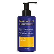 Master LUX Hair Color Mask Yellow (33)_Тонуюча маска для волосся Жовтий 200мл