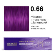 Master LUX Elegance Toner Демі-перманентна крем-фарба_0.66 Мікстон інтенсивно-фіолетовий 100мл Master LUX Elegance Toner Демі-перманентна крем-фарба_0.66 Мікстон інтенсивно-фіолетовий 100мл