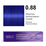 Master LUX Elegance Toner Демі-перманентна крем-фарба_0.88 Мікстон інтенсивно-синій 100мл Master LUX Elegance Toner Демі-перманентна крем-фарба_0.88 Мікстон інтенсивно-синій 100мл