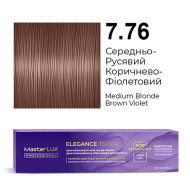 Master LUX Elegance Toner Демі-перманентна крем-фарба_7.76 Середньо-русявий коричнево-фіолетовий 100мл Master LUX Elegance Toner Демі-перманентна крем-фарба_7.76 Середньо-русявий коричнево-фіолетовий 100мл