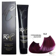 Right Color Permanent Hair Color Крем-фарба для волосся_5.2 Світло-фіолетово-коричневий 100мл Right Color Permanent Hair Color Крем-фарба для волосся_5.2 Світло-фіолетово-коричневий 100мл