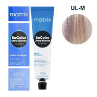Matrix Socolor Ultra-Blonde Стійка крем-фарба для волосся_UL-M 90мл Matrix Socolor Ultra-Blonde Стійка крем-фарба для волосся_UL-M 90мл