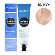 Matrix Socolor Ultra-Blonde Стійка крем-фарба для волосся_UL-NV+ 90мл Matrix Socolor Ultra-Blonde Стійка крем-фарба для волосся_UL-NV+ 90мл