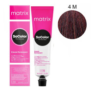 Matrix Socolor Pre-Bonded Стійка крем-фарба для волосся_4M 90мл Matrix Socolor Pre-Bonded Стійка крем-фарба для волосся_4M 90мл
