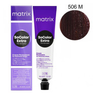 Matrix Socolor Extra Pre-Bonded Стійка крем-фарба для волосся_506M 90мл Matrix Socolor Extra Pre-Bonded Стійка крем-фарба для волосся_506M 90мл