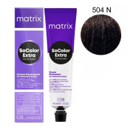 Matrix Socolor Extra Pre-Bonded Стійка крем-фарба для волосся_504N 90мл Matrix Socolor Extra Pre-Bonded Стійка крем-фарба для волосся_504N 90мл