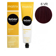 Matrix Socolor Pre-Bonded Стійка крем-фарба для волосся_6VR 90мл