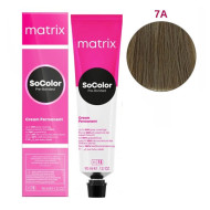Matrix Socolor Pre-Bonded Стійка крем-фарба для волосся_7A 90мл Matrix Socolor Pre-Bonded Стійка крем-фарба для волосся_7A 90мл
