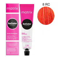 Matrix Socolor Pre-Bonded Стійка крем-фарба для волосся_8RC 90мл Matrix Socolor Pre-Bonded Стійка крем-фарба для волосся_8RC 90мл