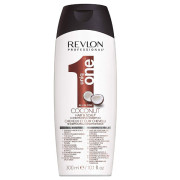 Revlon Uniq One Coconut Hair & Scalp Conditioning Shampoo_Шампунь-кондиціонер з ароматом кокосу 300мл