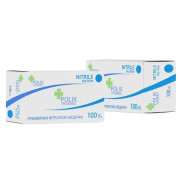 Polix PRO&MED Рукавички Нiтрiловi SKY BLUE/синие S (100 шт/пач)_ Polix PRO&MED Рукавички Нiтрiловi SKY BLUE/синие S (100 шт/пач)_