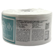 Doily Комірець-серветка для перукарів у рулоні 7х50 см 100шт/рул, гладка_ Doily Комірець-серветка для перукарів у рулоні 7х50 см 100шт/рул, гладка_