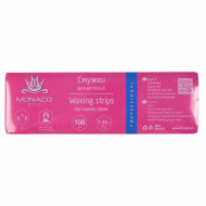 Monaco Style_Смужки для депіляції в упаковці 7х22 см 100шт Monaco Style_Смужки для депіляції в упаковці 7х22 см 100шт