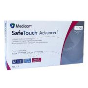 Medicom Advanced_Нітрилові рукавички неопудрені, маджента, розмір M 100шт Medicom Advanced_Нітрилові рукавички неопудрені, маджента, розмір M 100шт