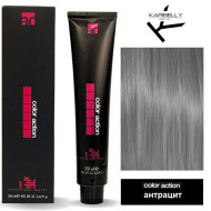 Karibelly Color Action Перманентна крем-фарба для волосся_A / Antracite антрацит 100мл Karibelly Color Action Перманентна крем-фарба для волосся_A / Antracite антрацит 100мл
